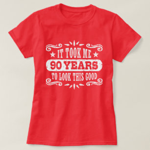 Camiseta Aniversário de 90 anos