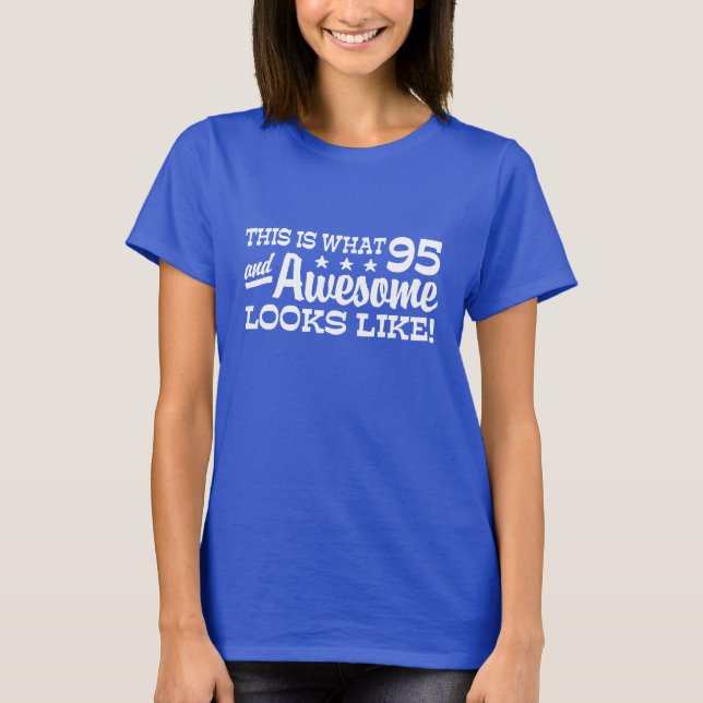 Camiseta Aniversário de 95 anos (Frente)