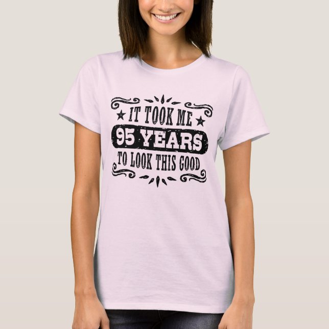 Camiseta Aniversário de 95 anos (Frente)