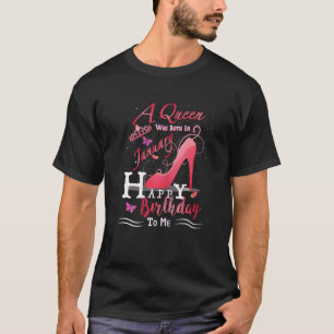 Camiseta Aniversário de Alto Salto Para Mim Garota Uma Rain