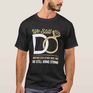 Camiseta Aniversário De Casamento Ainda Nos Arruinamos Desd