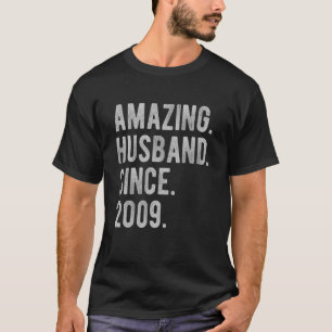 Camiseta Aniversário De Casamento De 13 Para Ele Um Marido