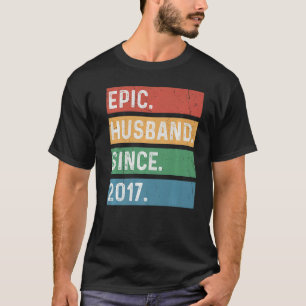 Camiseta Aniversário de Casamento de 6 de 6 Anos - Epic Hus