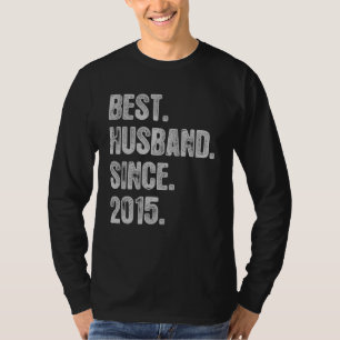 Camiseta Aniversário De Casamento De 7 Para Ele O Melhor Ma