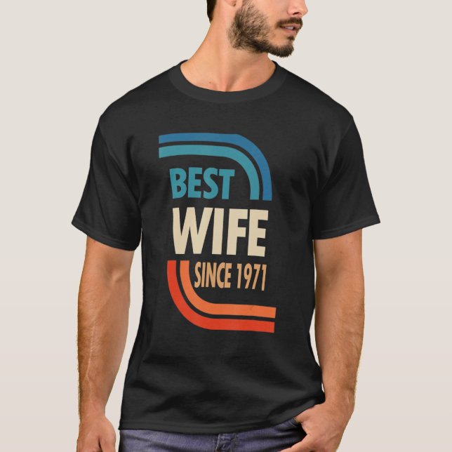 Camiseta Aniversário De Casamento De ruas Para Sua Melhor E (Frente)