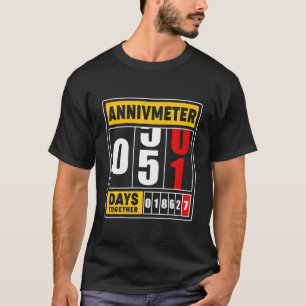 Camiseta Aniversário De Casamento De Ruas S Para Pais Mari
