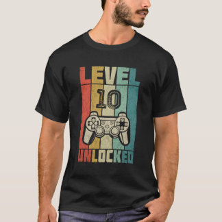 Camiseta Aniversário de Casamento Desbloqueado do Nível 10-