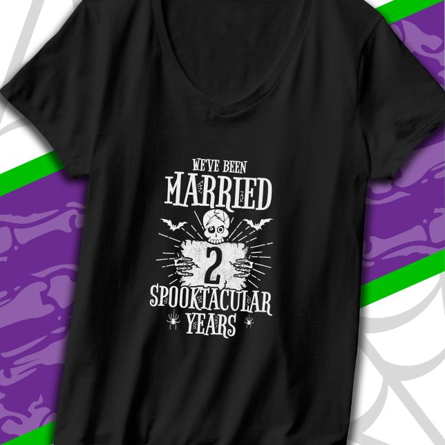 Camiseta Aniversário de Casamento do segundo Spooktacular d (Criador carregado)