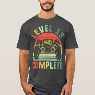 Camiseta Aniversário de Casamento para Ele Nível 15 Complet
