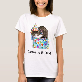 Camiseta Aniversário de Cattastic