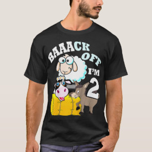 Camiseta Aniversário de criança Com Retorno Im 2 Fazenda Th