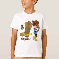 Aniversário de criança do Cowboy Personalizado