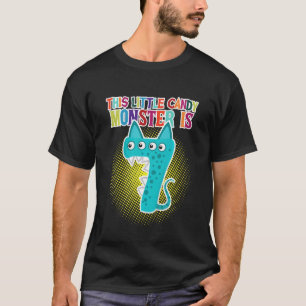 Camiseta Aniversário de criança Este Pequeno Monstro De Doc