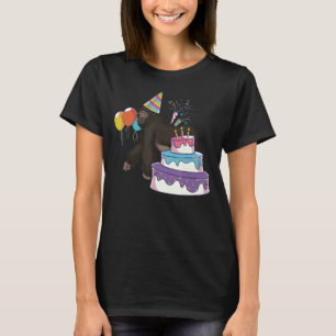 Camiseta Aniversário de criança Gorilla Lover Ape Monkey An