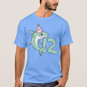 Camiseta Aniversário de criança Shark Espetacular Desde 200