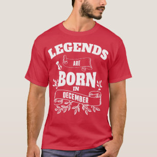 Camiseta aniversário de dezembro