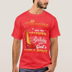 Camiseta Aniversário De Dezembro Com Homens E Mulheres Comp