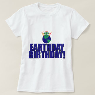 Camiseta Aniversário de Earthday