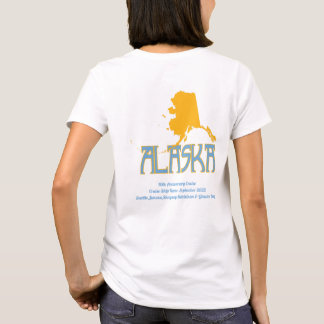 Camiseta Aniversário de Férias do Cruise do Alaska