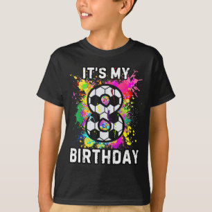 Camiseta Aniversário de Futebol 8