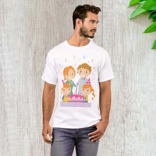 Camiseta Aniversário de Gêmeas