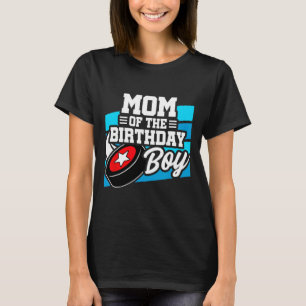 Camiseta Aniversário de Hockey - Mãe de Aniversário - Nasci