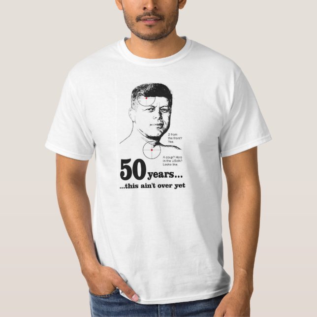Camiseta Aniversário de JFK 50th (Frente)