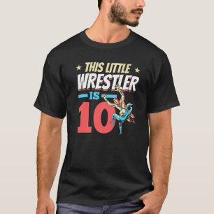 Camiseta Aniversário de Luta Livre I Este Pequeno Lutador E