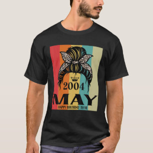 Camiseta Aniversário De Maio De 2004