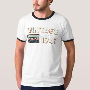 Camiseta Aniversário de Música Clássica e Nostálgica - Vint