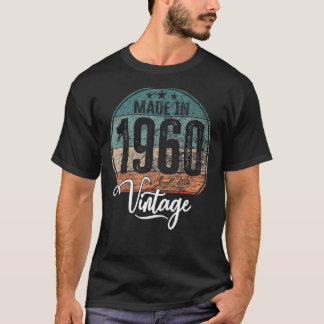 Camiseta Aniversário de nascimento de 1960 aniversário
