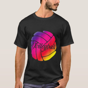 Camiseta Aniversário de Natal do Jogador de Voleibol de Wat
