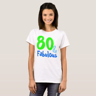 Camiseta Aniversário de néon fabuloso
