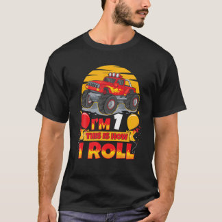 Camiseta Aniversário de Rodas Quentes Eu sou 1 É assim que