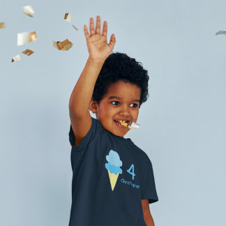 Camiseta Aniversário de Sorvete