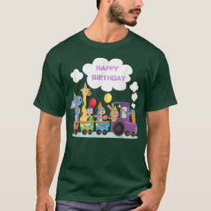 Camiseta Aniversário de um animal fofo
