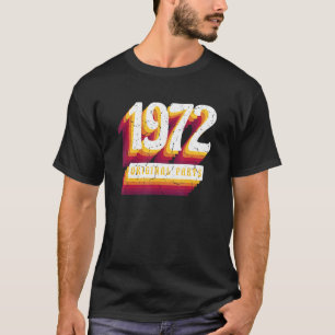 Camiseta Aniversário do 50 de peças originais de 1972