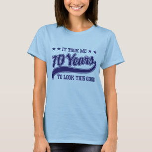 Camiseta aniversário do 70