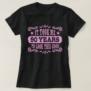 Camiseta aniversário do 90