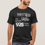 Camiseta aniversário do 90 fermentação B90A do vintage de<br><div class="desc">aniversário do 90 fermentação B90A do vintage de 1925 ou alguma anos. br> É você nascido em 1925? Ou procurando um presente de aniversário do divertimento para alguém que gira 90? Verifique então para fora este T na moda do vintage! Você pode mudar o estilo e a cor do T...</div>