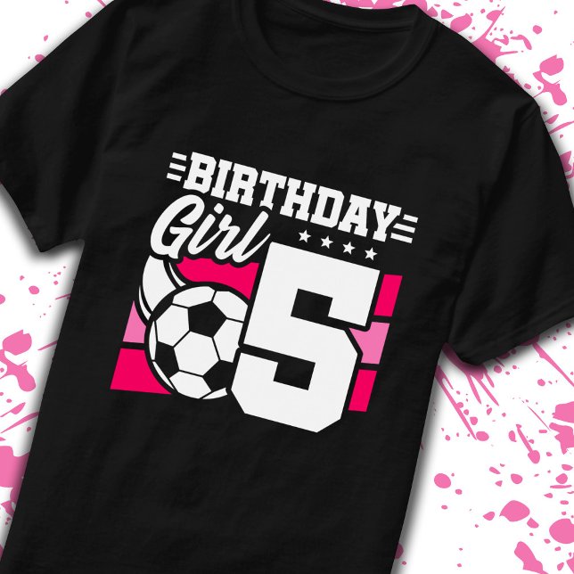 Camiseta Aniversário do Aniversário da 5 (Criador carregado)