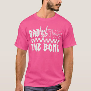 Camiseta Aniversário do Badwohe Bone de 2 anos de idade ami