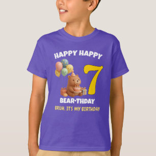 Camiseta ANIVERSÁRIO DO BRUH CAPPY FELIZ Capivara Personali