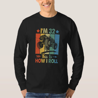 Camiseta Aniversário do Caminhoneiro Retro É assim que eu f