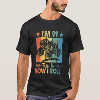 Camiseta Aniversário do Caminhoneiro Retro É assim que eu R