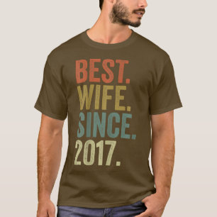Camiseta Aniversário do Casamento de 5 das Mulheres, Melhor