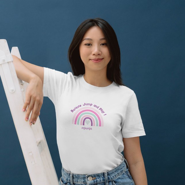 Camiseta Aniversário do Castelo da Casa de Pink Bunt (Criador carregado)