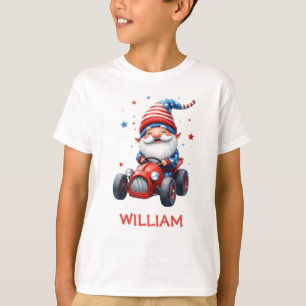 Camiseta Aniversário do Dia da Independência Patriótica