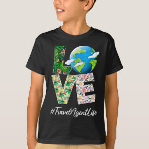 Camiseta Aniversário do Dia Mundial da Terra do viagem Love