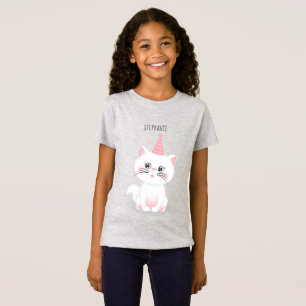 Camiseta Aniversário do Dia Puro do Gato